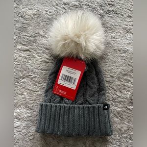The north face grey beanie